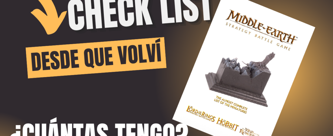 CHECK LIST – MI COLECCIÓN (actualización desde que volví) – Lista No Oficial de warhammer #mesbg