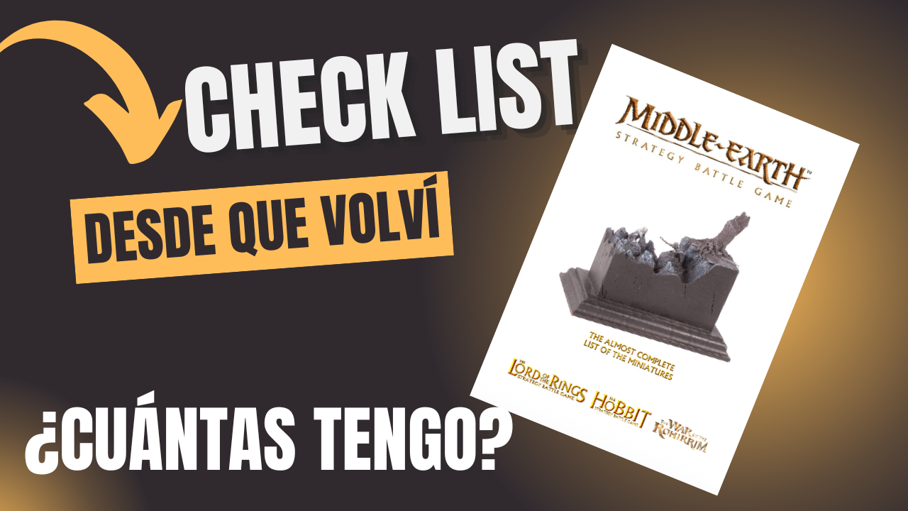 CHECK LIST – MI COLECCIÓN (actualización desde que volví) – Lista No Oficial de warhammer #mesbg